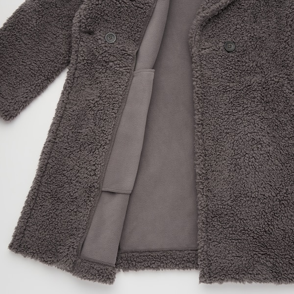 Pile-Lined Fleece Tailored Coat | UNIQLO US