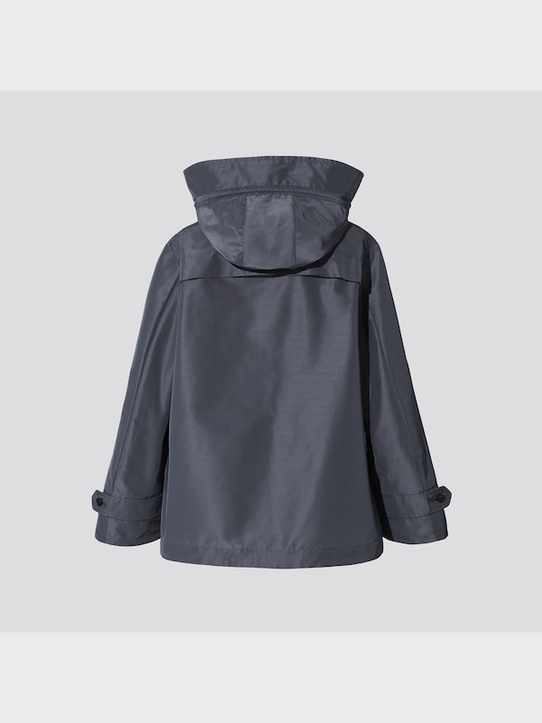 +J Silk-Blend Oversized Parka