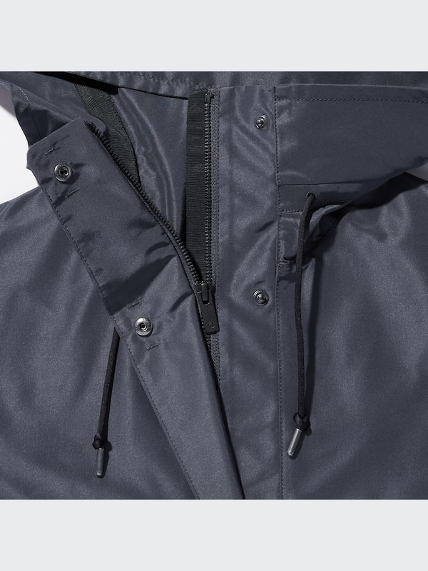 +J Silk-Blend Oversized Parka