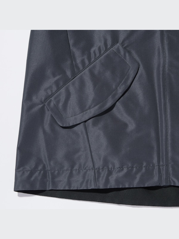 +J Silk-Blend Oversized Parka