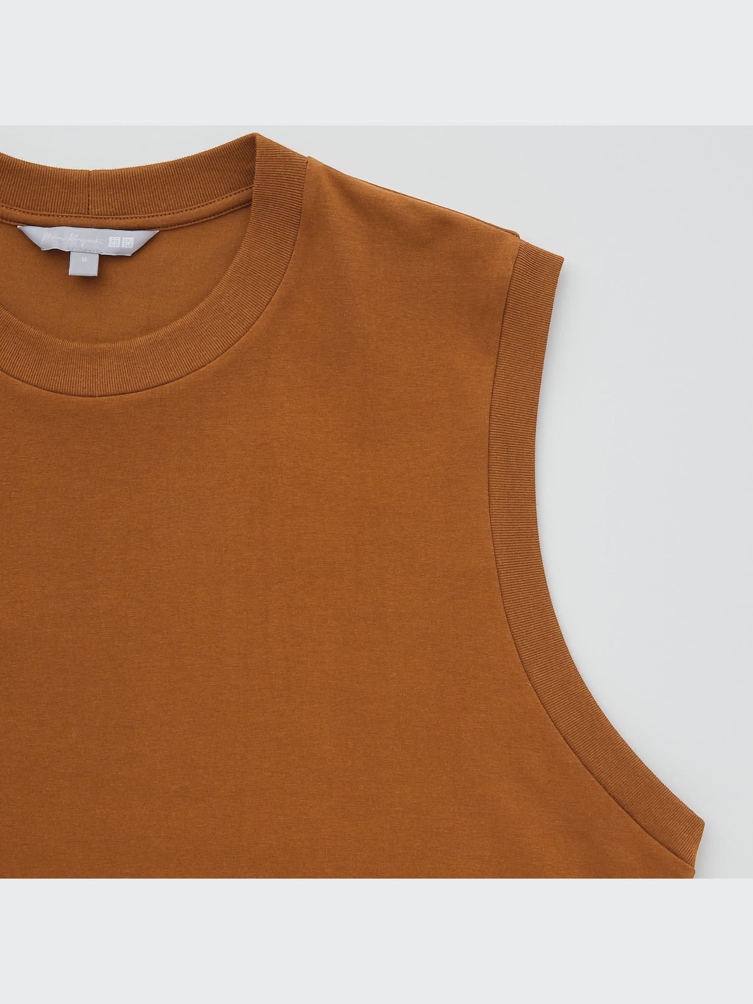 Mame Kurogouchi AIRism Cotton Oversized Sleeveless T-Shirt