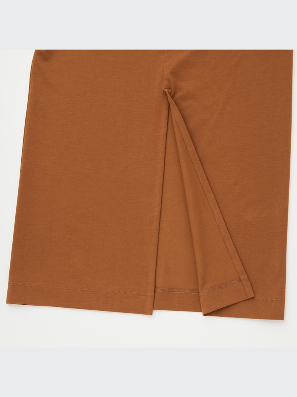 Mame Kurogouchi AIRism Cotton Slit Skirt