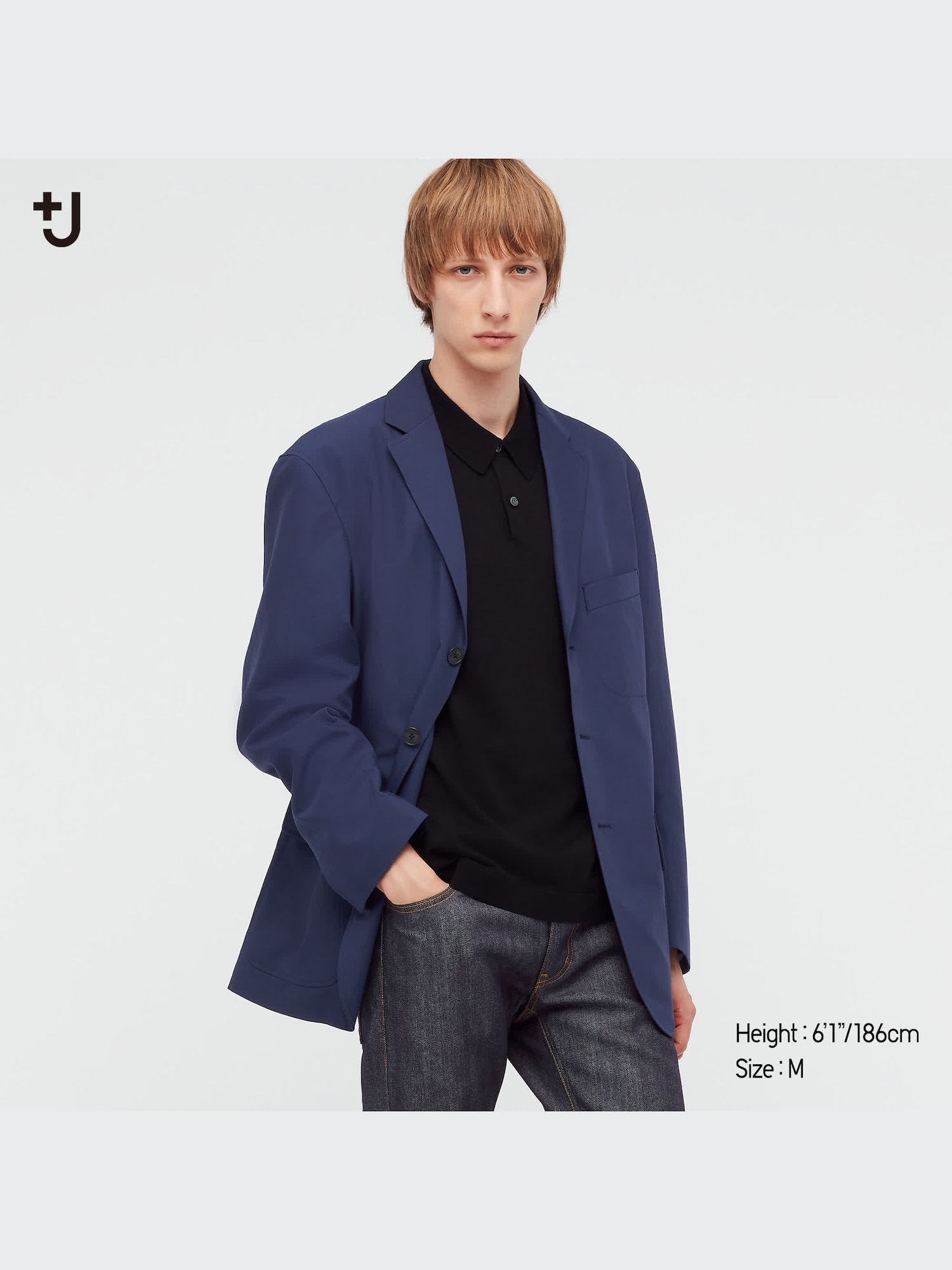 J Wool-Blend Oversized Jacket | UNIQLO US