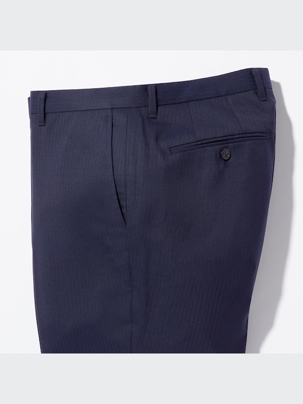 +J Wool Slim-Fit Pants