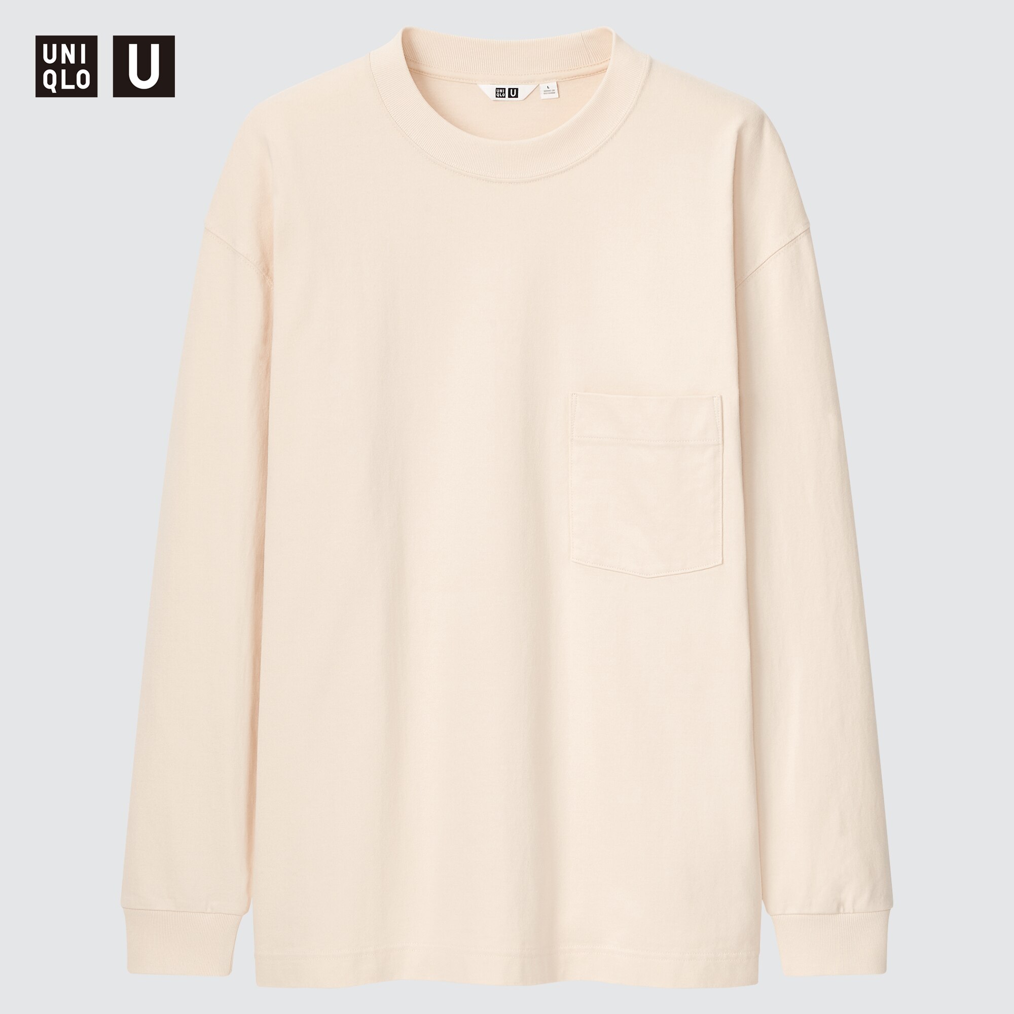Uniqlo U Crew Neck Long Sleeved T-Shirt 