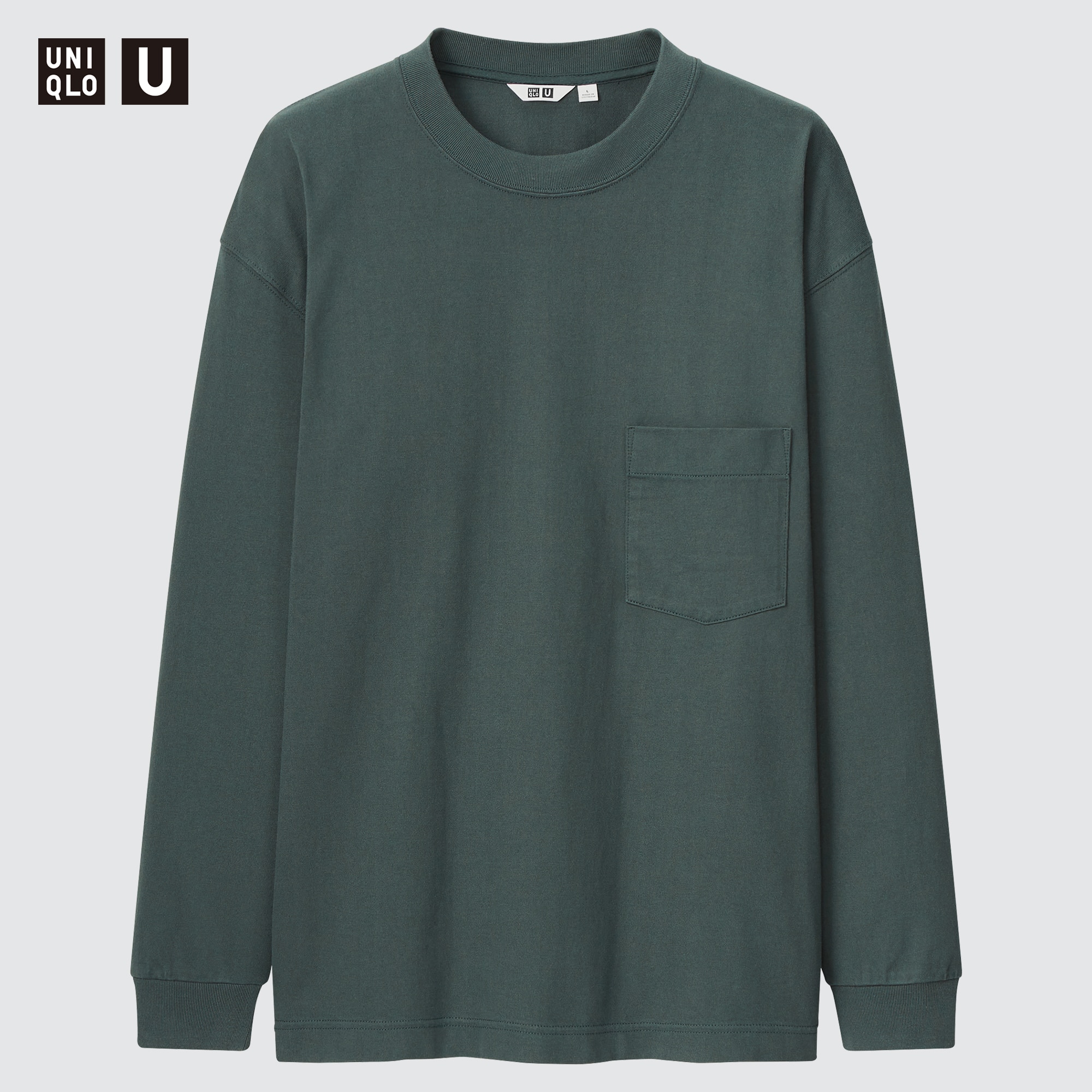 uniqlo u crew neck long sleeve