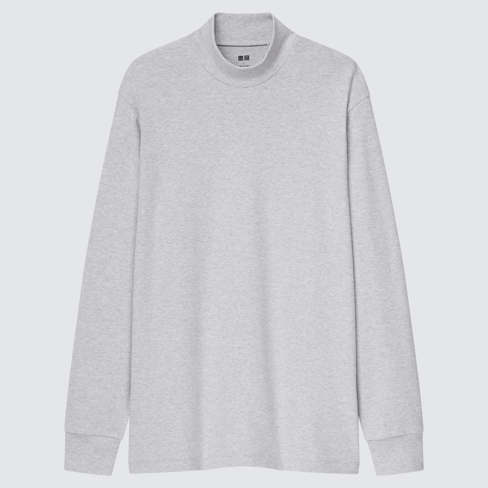 uniqlo soft touch mock neck