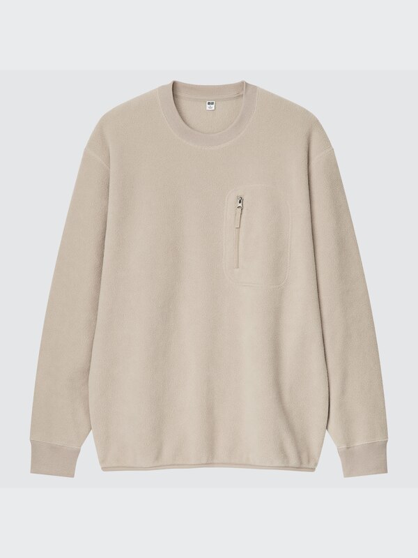 Fleece Long-Sleeve Pullover