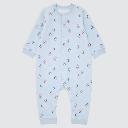 Babies Newborn Joy Of Print Quilted One Piece Outfit Uniqlo