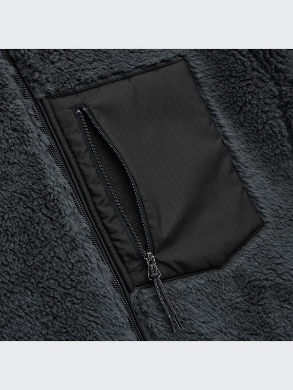 Windproof Fleece Long-Sleeve Full-Zip Jacket