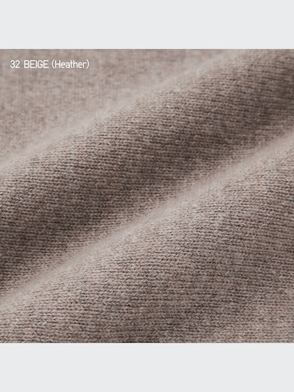 3D Knit Lambswool Blend Oversized Sweater