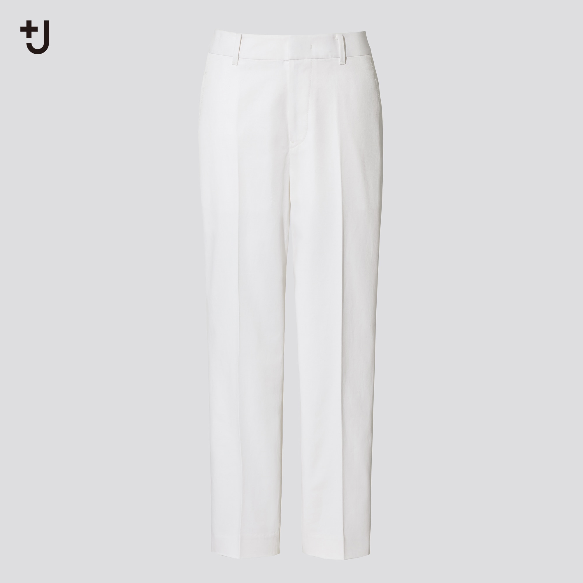 +J COTTON TAPERED PANTS