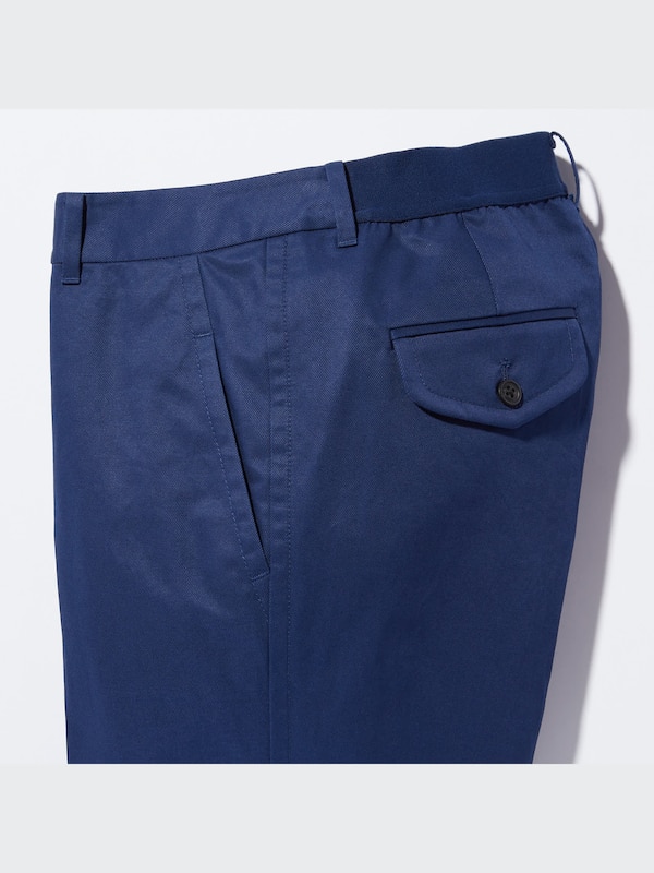 +J Linen-Cotton Tapered Pants