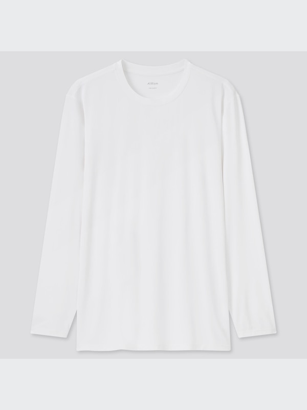 AIRISM CREW NECK LONG SLEEVE T-SHIRT
