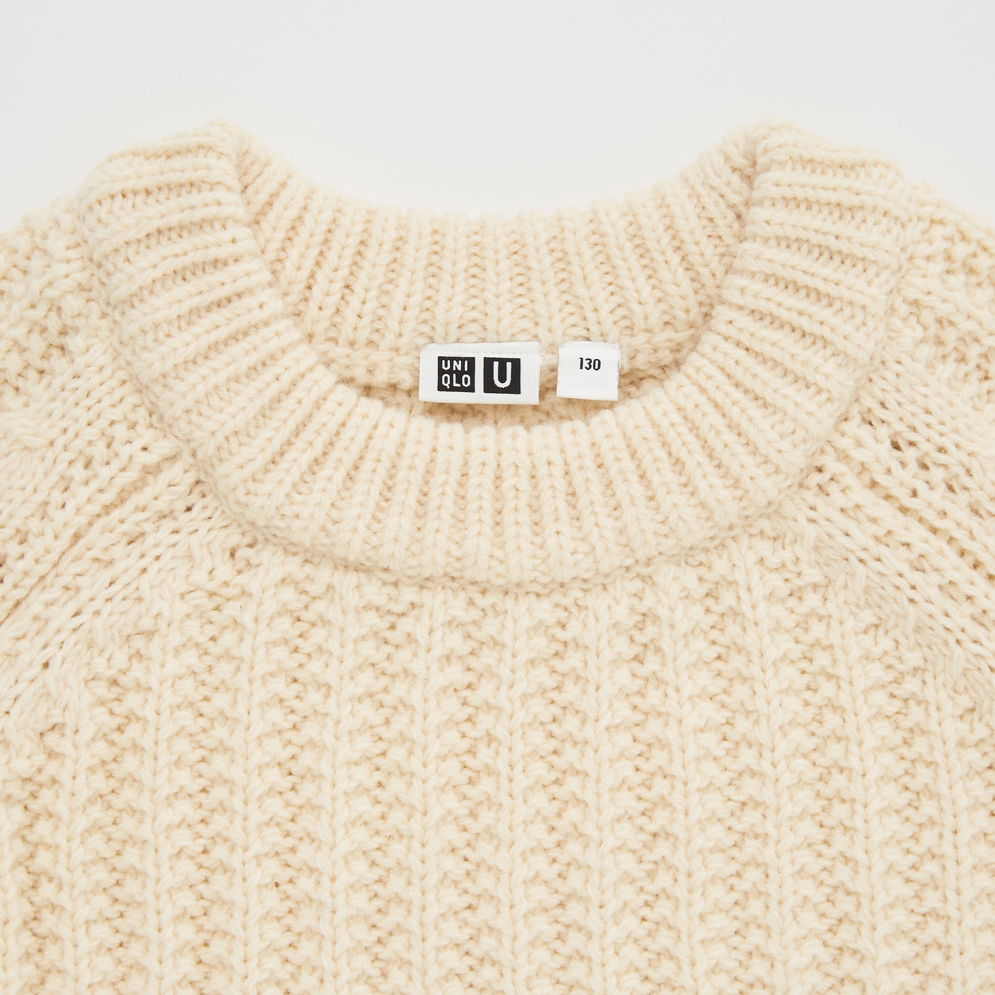 Uniqlo cable hot sale knit jumper