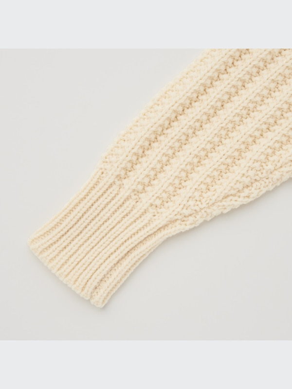 U Low-Gauge Crew Neck Sweater Long-Sleeve