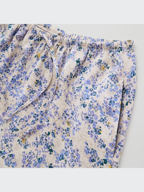 Satin Drape Straight Pants
