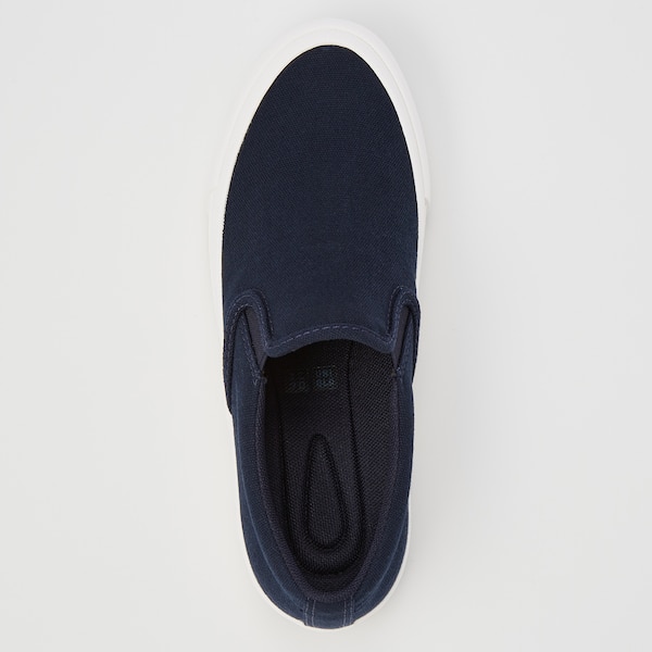 Cotton Canvas Slip On Shoes Uniqlo Us