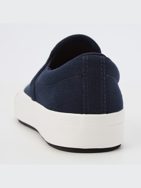 Cotton Canvas Slip-On Shoes