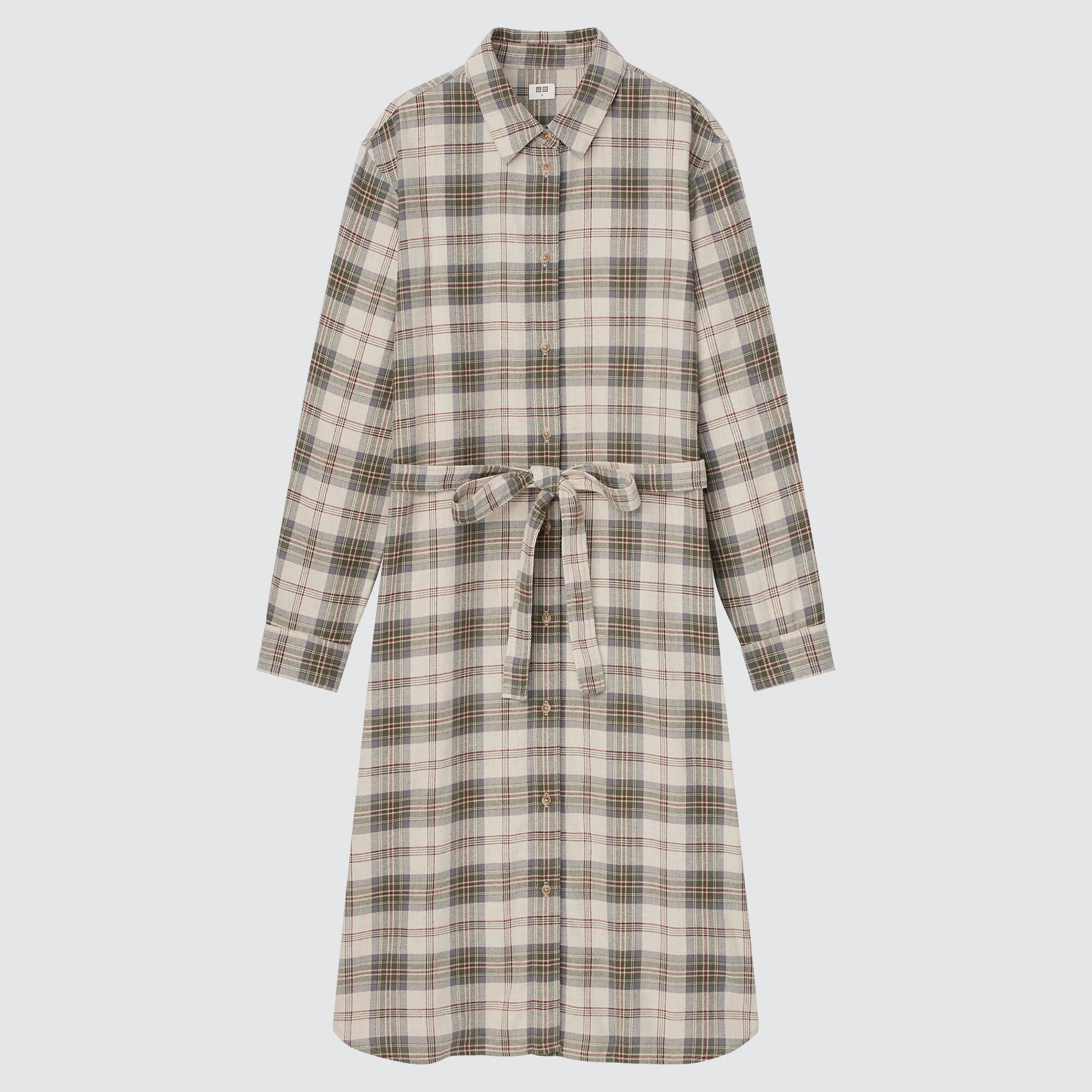 womens tartan shirt dress