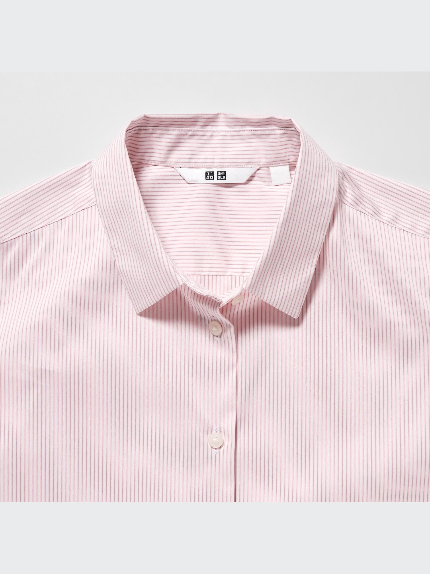 シャツ/ブラウス(長袖/七分) ARGUE SUPIMA COTTON TREATMENT WASH SHIRT Women's Supima® Cotton Stretch Striped Long-Sleeve Shirt | UNIQLO US
