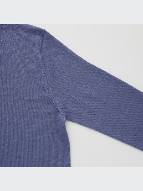 EXTRA FINE MERINO V-NECK SWEATER