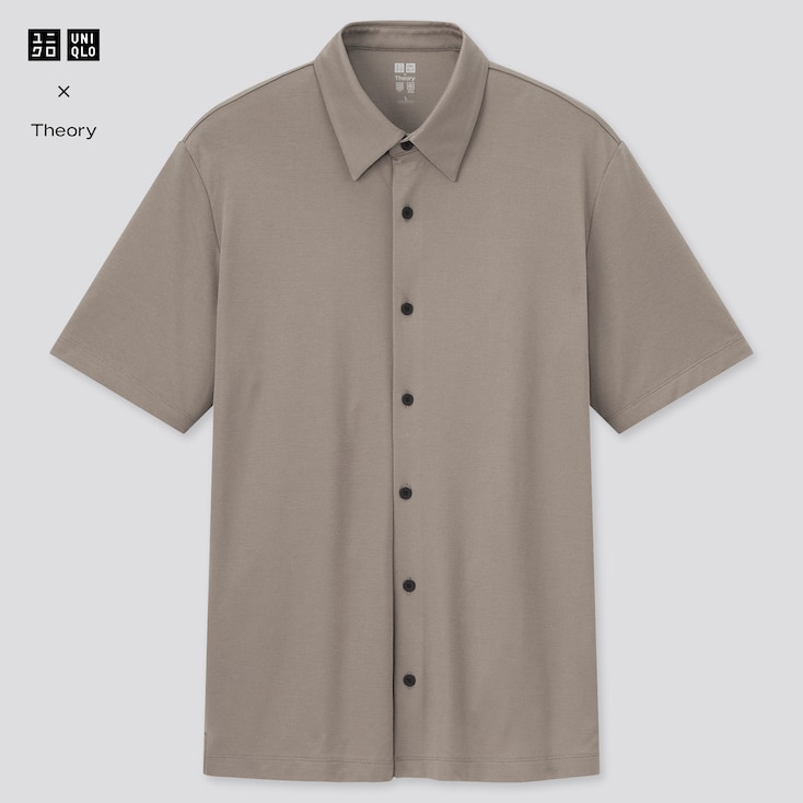 MEN AIRism FULL-OPEN SLIM-FIT POLO SHIRT (THEORY) | UNIQLO US