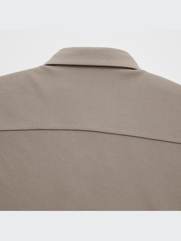 AIRism Full-Open Slim-Fit Polo Shirt (Theory)