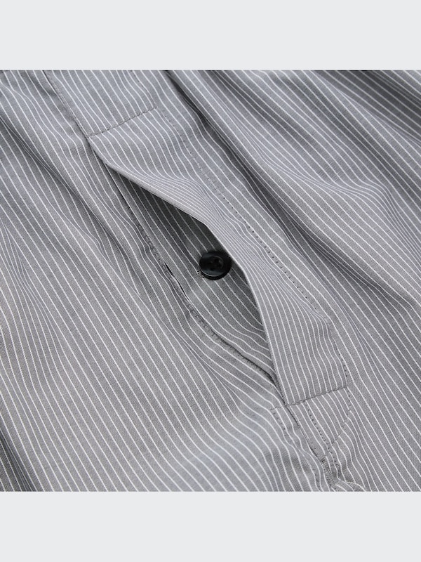 Woven Striped Boxers