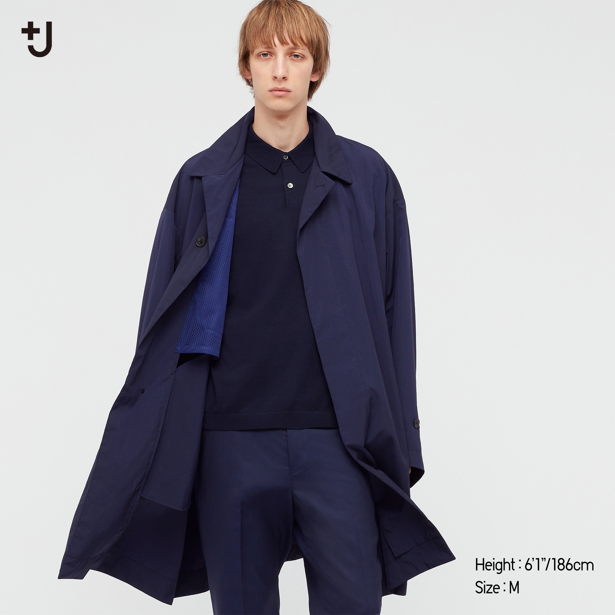+J Single-Breasted Oversized Coat | UNIQLO US