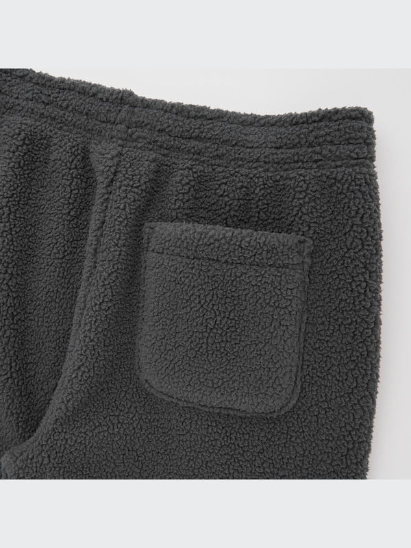 Pile-Lined Fleece Easy Ankle Pants