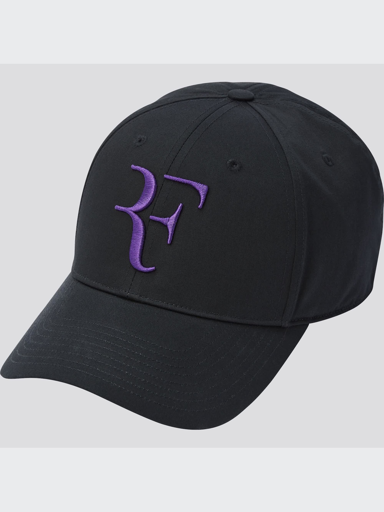 Black roger federer orders hat