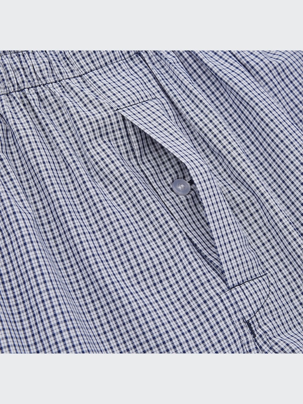 Woven Checked Boxers