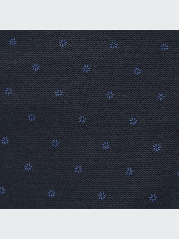 Stretch Slim-Fit Patterned Shorts