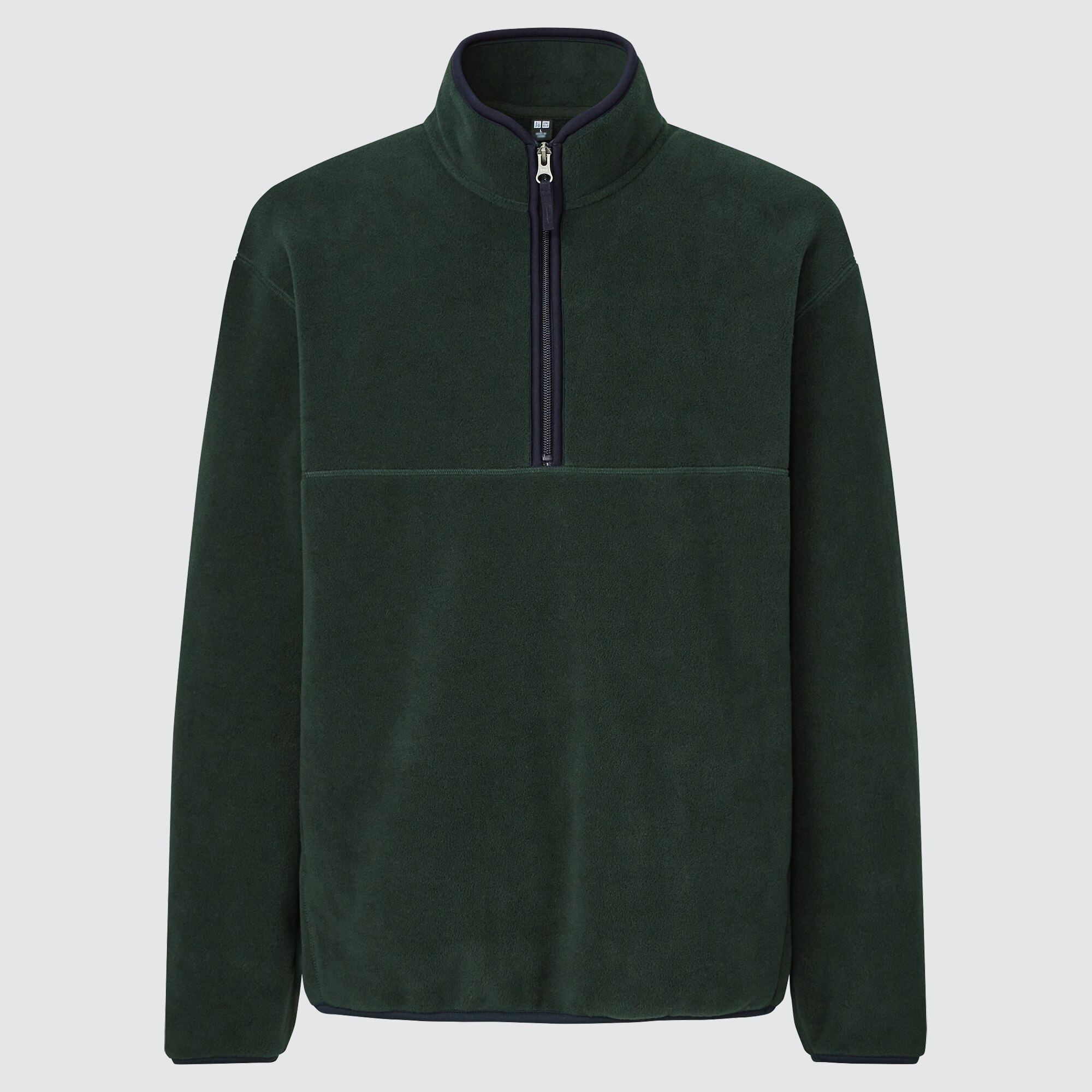 Uniqlo half zip fleece new arrivals