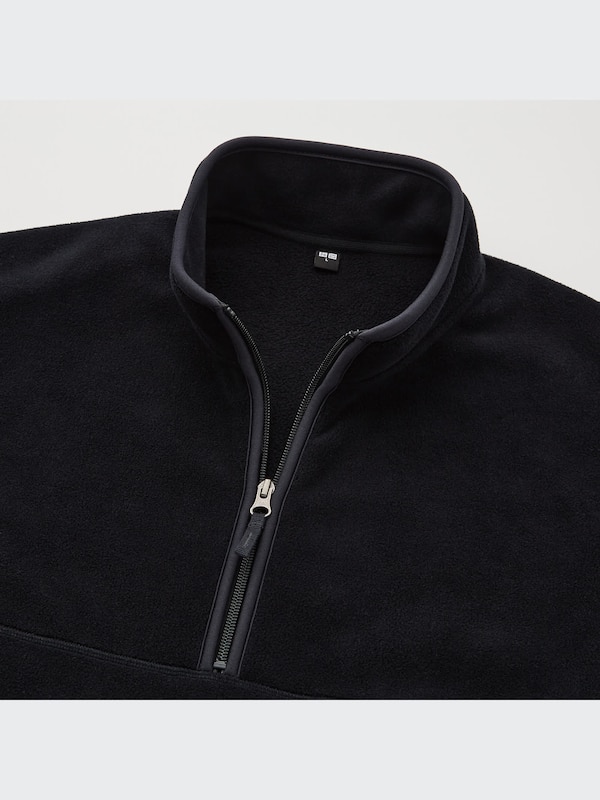 Fleece Half-Zip Long-Sleeve Pullover
