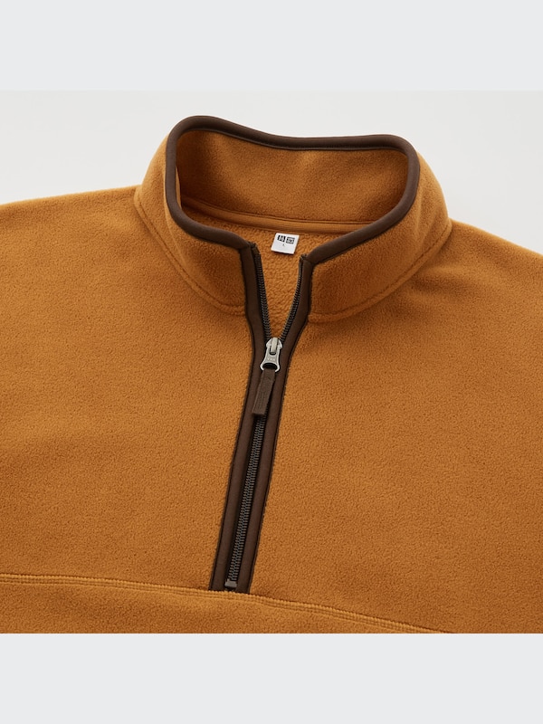 Fleece Half-Zip Long-Sleeve Pullover