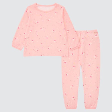 Baby Gemusterter langärmliger Pyjama