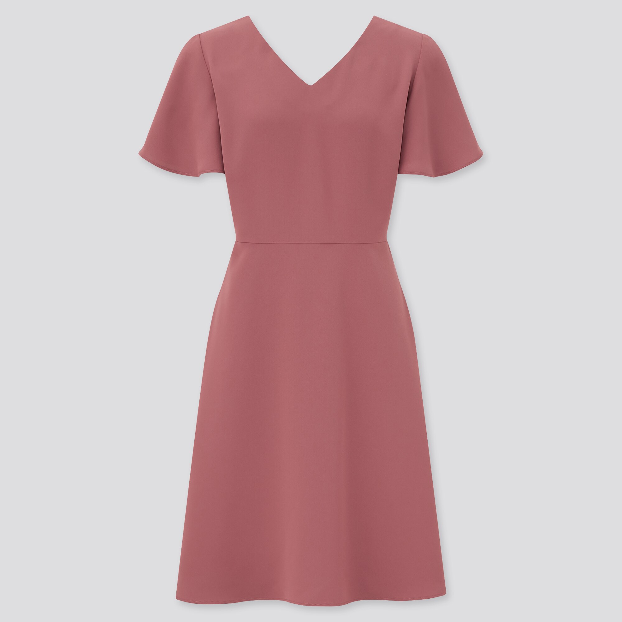 uniqlo red dress