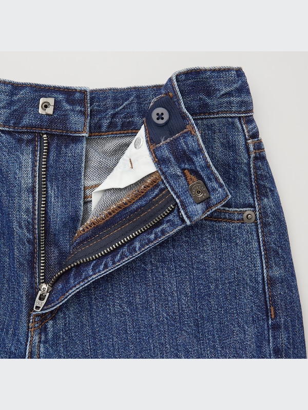 U Wide-Fit Ankle Jeans