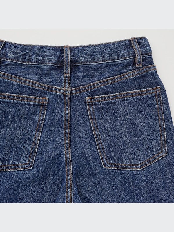 U Wide-Fit Ankle Jeans