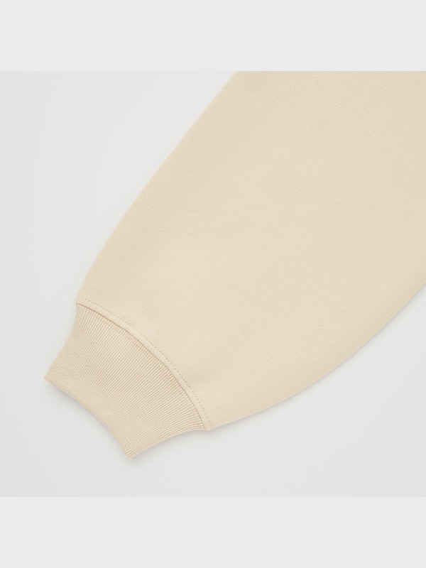 U Sweat Mock Neck Long-Sleeve Dress