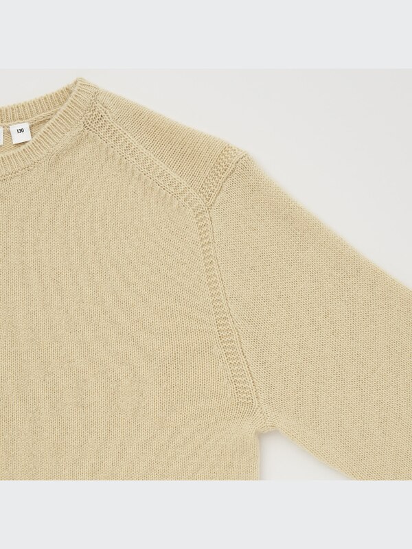 U Merino Crew Neck Long-Sleeve Dress