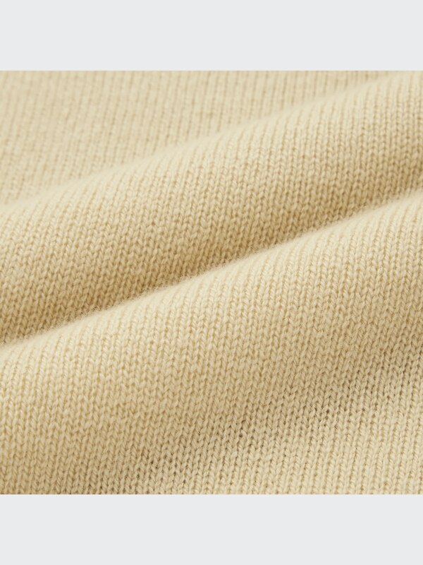 U Merino Crew Neck Long-Sleeve Dress