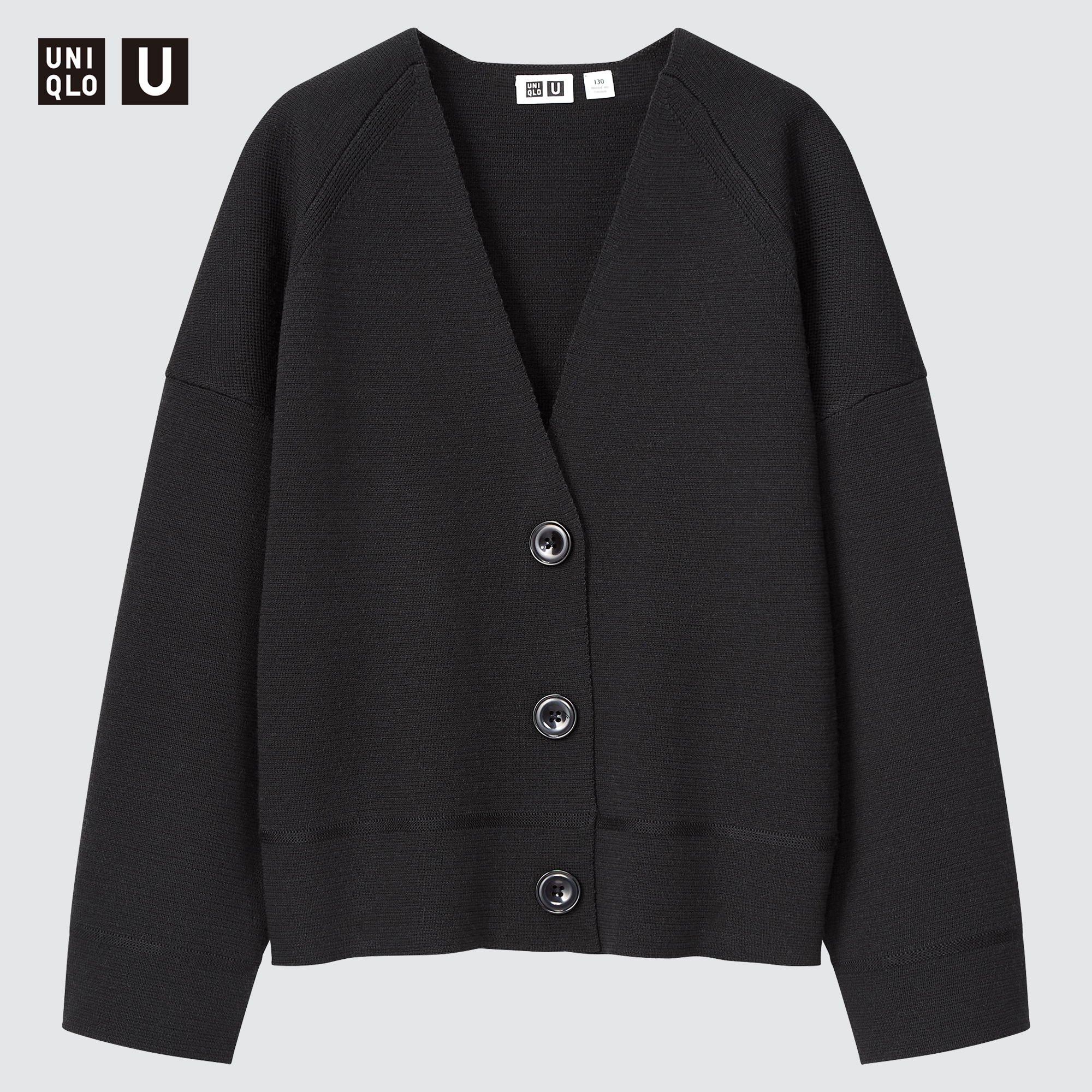 UNIQLO U Ribbed LongSleeve Cardigan StyleHint