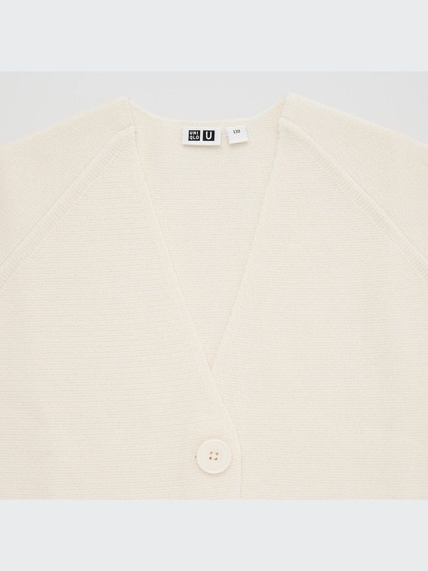 U Milano Ribbed Long-Sleeve Cardigan