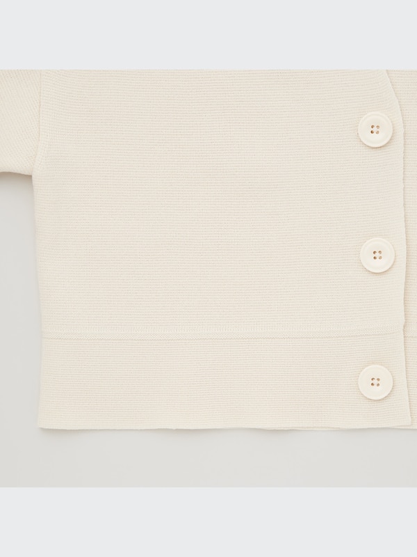 U Milano Ribbed Long-Sleeve Cardigan