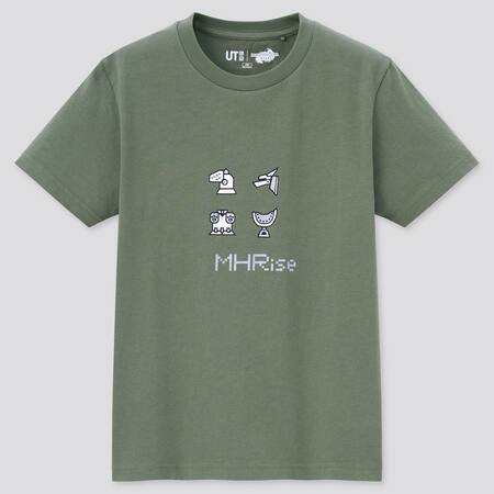 Kids Monster Hunter Rise UT Graphic T-Shirt