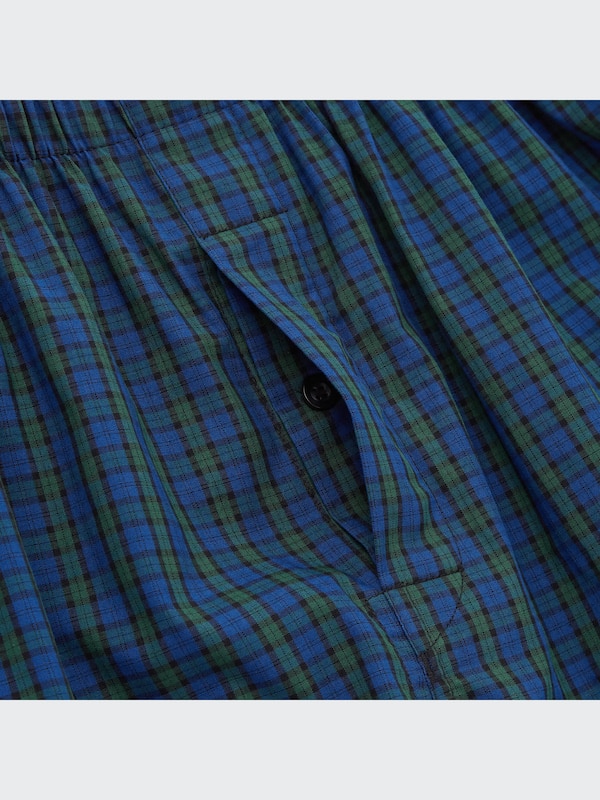 Woven Checked Boxers