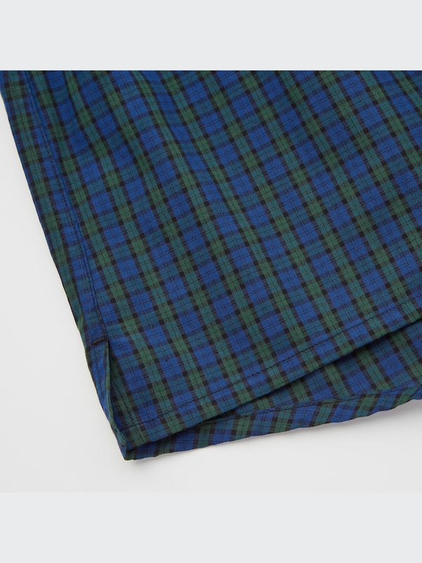 Woven Checked Boxers